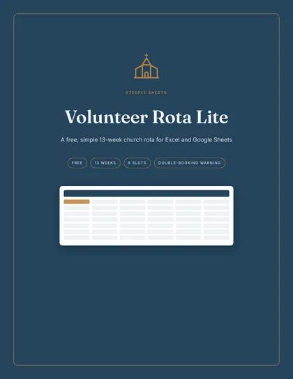 Cover of the Volunteer Rota Lite (free)